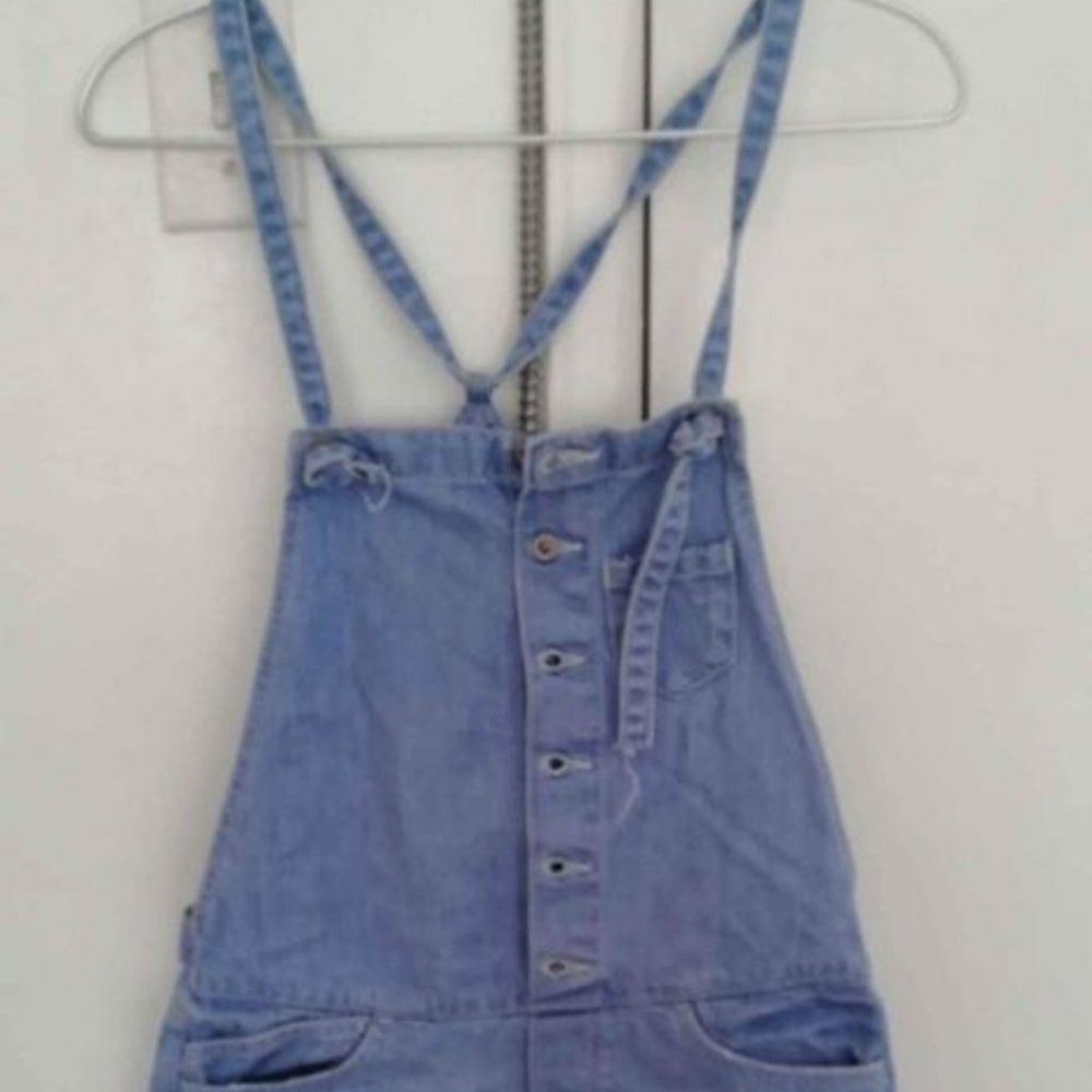 Super cool denim TTD overall for big girl or woman